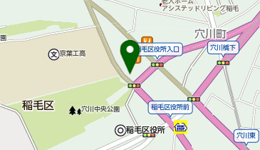 ベストライフ稲毛の地図画像