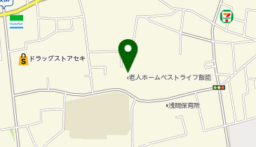 ベストライフ飯能の地図画像