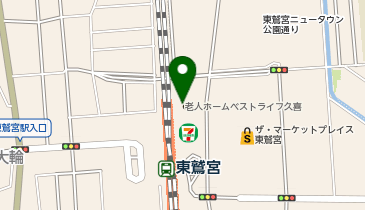 ベストライフ久喜の地図画像