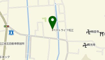 ベストライフ松江の地図画像