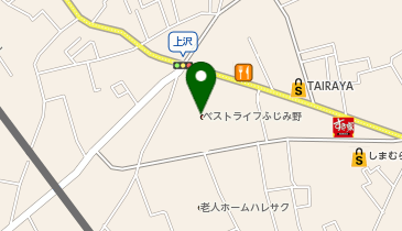 ベストライフふじみ野の地図画像