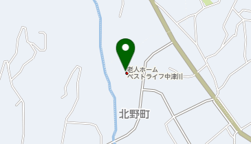 ベストライフ中津川の地図画像