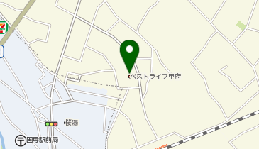 ベストライフ甲府の地図画像