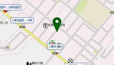 フロンティア薬局八軒店の地図画像