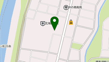 フロンティア薬局中の島店の地図画像