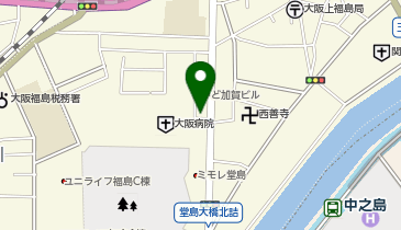 フロンティア薬局福島店の地図画像