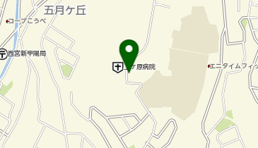 フロンティア薬局上ケ原店の地図画像