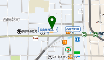 ジョーシン京都1ばん館の地図画像