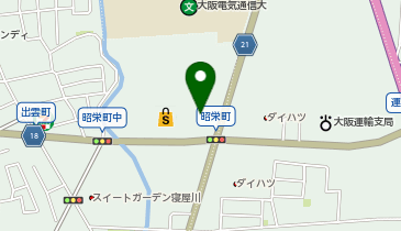 ジョーシン寝屋川店の地図画像