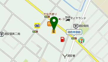 ジョーシンアウトレット浦安店の地図画像