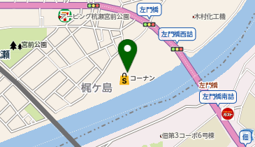 ジョーシン尼崎杭瀬店の地図画像