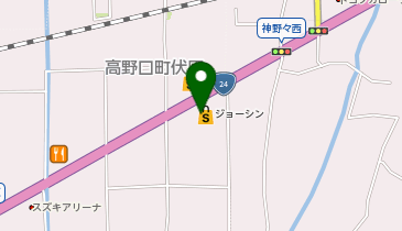 ジョーシン橋本店の地図画像