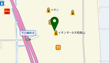 ジョーシン郡山イオンモール店の地図画像