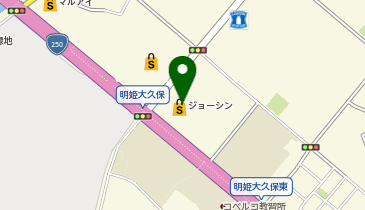 ジョーシン明石大久保店の地図画像