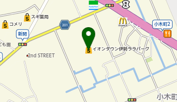 ジョーシン伊勢ララパーク店の地図画像