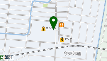 ジョーシン蟹江店の地図画像