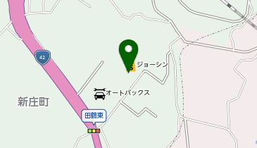 ジョーシン田辺店の地図画像