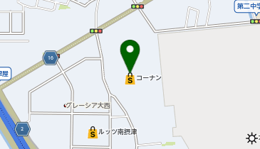 ジョーシン南摂津店の地図画像