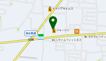 ジョーシン西東京保谷店の地図画像