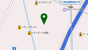 ジョーシン須坂イオンモール店の地図画像