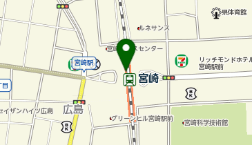 Fit Grace ひむか きらめき市場店の地図画像