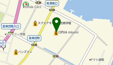 保険仕分隊 オプシアミスミ店の地図画像