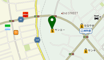 山城時計店の地図画像