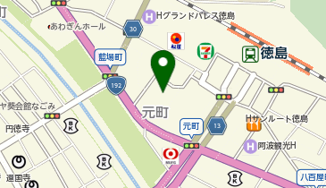 ルフラウ 徳島店の地図画像