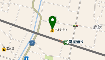 焼肉 味蘭 ベルシティ店の地図画像