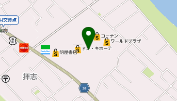 ムーンバレー 今治ワールドプラザ店の地図画像