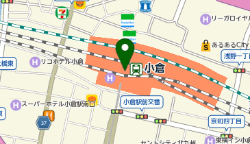 ダイアナ アミュプラザ小倉店の地図画像
