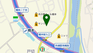 米粉てんぷら・めん工房 天 木の葉モール橋本店の地図画像