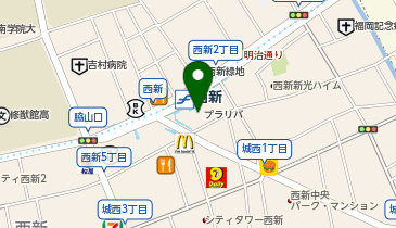 西新 初喜 PRALIVA店の地図画像