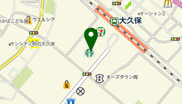 ブルーブルーエ 明石ビブレ店の地図画像