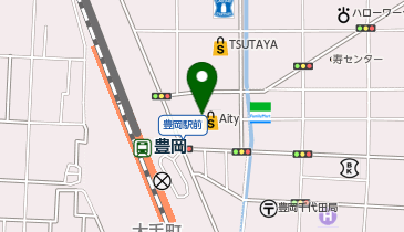 COSMETICSひさや アイティ店の地図画像