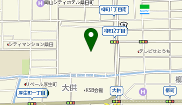 髪質改善専門店here 岡山店の地図画像