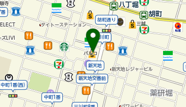 トップオブザヒル 広島パルコ店の地図画像