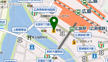 ナカオカ エールエール広島店の地図画像