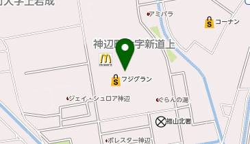 しゃぶしゃぶ温野菜 フジグラン神辺店の地図画像