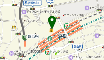BLOOM 浜松駅ビルメイワン店の地図画像