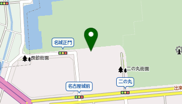 cafe diner POP OVER 金シャチ横丁の地図画像