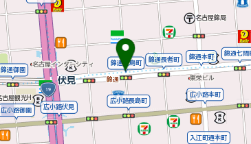 スプリング・ウイン 伏見地下街店の地図画像