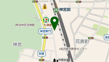 あんかけスパ・鉄板ナポリタン 鯱ひげカフェ あつたnagAya店の地図画像