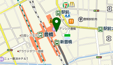 むらたのたこやき 豊橋カルミア店の地図画像