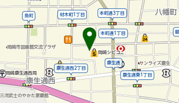 FELLOW&rsquo;S 岡崎シビコ店の地図画像