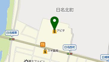 ラフィネ アピタ岡崎北店の地図画像