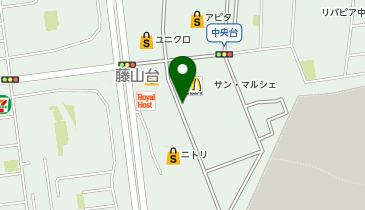 ジュエルカフェ高蔵寺サンマルシェ店の地図画像