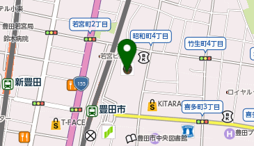 着物いなほ 豊田GAZA店の地図画像