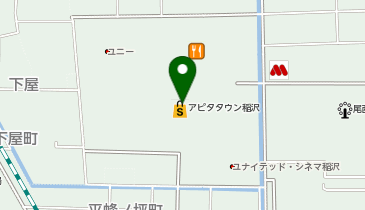 スタディオクリップ アピタ稲沢店の地図画像