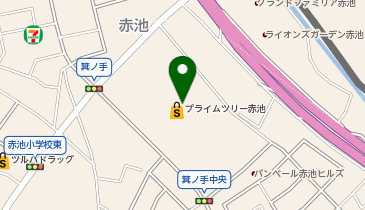 SIXPAD STORE AKAIKE プライムツリー赤池店の地図画像